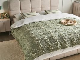BUDERO Fabric Blanket - Green, 150cm
