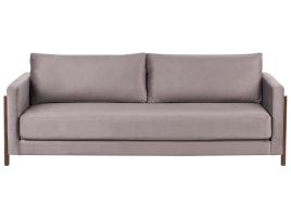 3 Seater Sofabed - OSRA Fabric Taupe