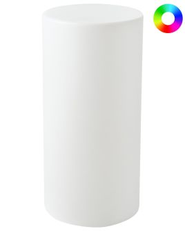 Outdoor LED Floor Lamp PIEDRA White