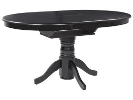 Extending Dining Table AKRON Black 106/150 cm 106 cm