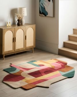 JAKUXA Wool Rug- Multicolour