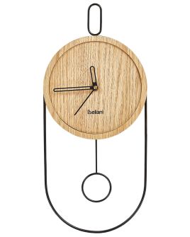 Wall Clock SIERRE 20 cm Light Brown