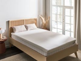 TALVENO Foam Mattress Topper Small Double - White, 120cm