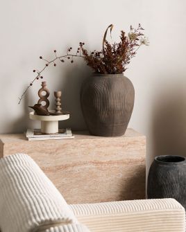 FESERO Flower Vase - Brown