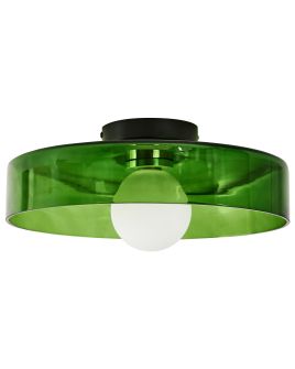 STRATWELL Glass Ceiling Lamp - Green