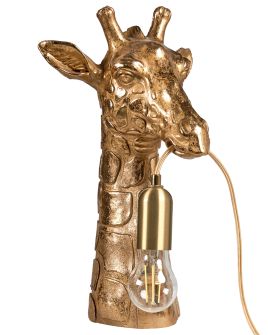 CASTERWELL Table Lamp Giraffe - Gold