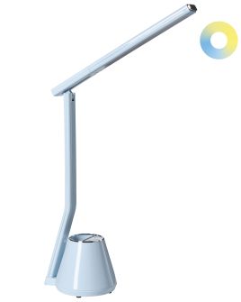 BELGRAVEON Desk Lamp with Dimmer Light - Blue