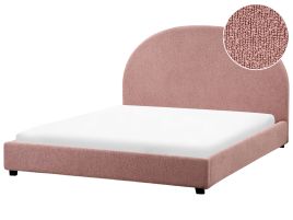 EAUCLUSV Waterbed Boucle 140 x 200 cm (EU Double) Pastel Pink