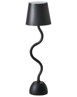 Wireless LED Table Lamp VOUGA With Dimmer Metal Black
