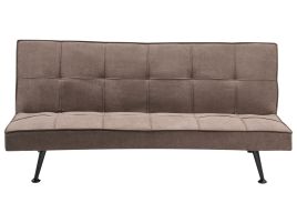3 Seater Sofabed - HASLON Fabric Brown