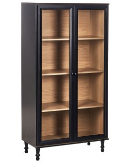 Display Cabinet TINGLEDALE 80 cm 40 cm Black