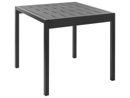 MILLDEN Garden Dining Table 81 cm - Black