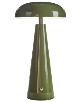 Wireless LED Table Lamp BOCONO With Motion Sensor Metal Green