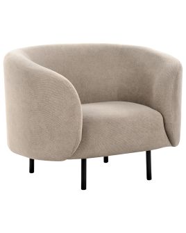 Armchair LOEN Fabric Taupe