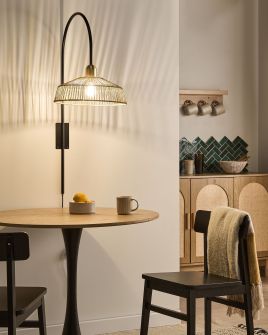 VELTARO Kitchen Kitchen Utensil Holders & Rack - Brown