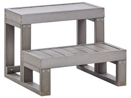 Hot Tub Steps LIMAY Grey