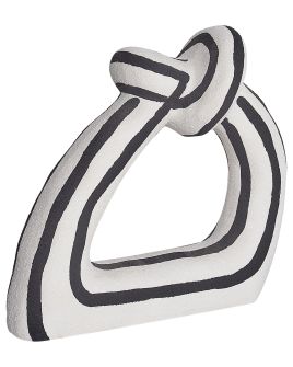 Figurine ZANDER Stoneware Black/ White
