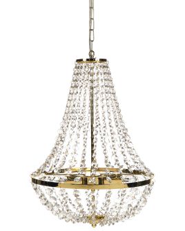 DEAMANTI Chandelier Metal Gold