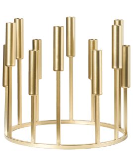 TRARAFIA Candle Holder Metal 26 cm Gold