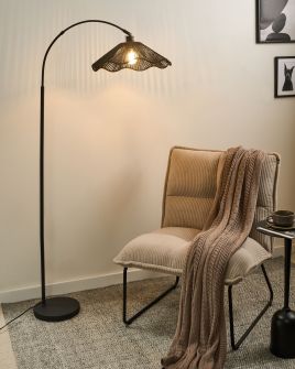FENTARA Floor Pendant Lamp - Black