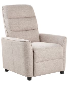 Recliner Chair SANDE Fabric Taupe