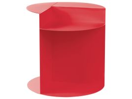 CORNLEIGH Metal Side Table - Red