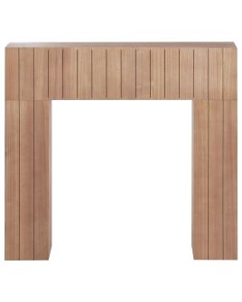 Fireplace Mantel BUNBURY Light Brown