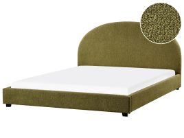 EAUCLUSV Waterbed Boucle 180 x 200 cm (EU Super King) Olive Green