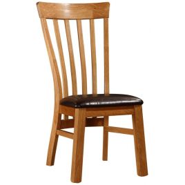 Maddex Set of 2 Dining Chairs - Oak Natural