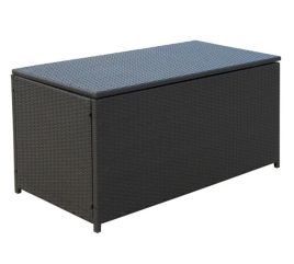 Rattan Storage Box - Dark Brown