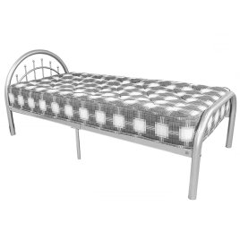 Embrace the Dawn with Sunrise Arch Headboard Single Metal Bed Frame with Central Leg Support - Black