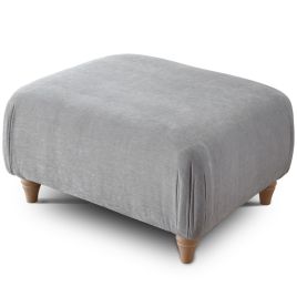 Footstool - RAYONG Fabric - Ice