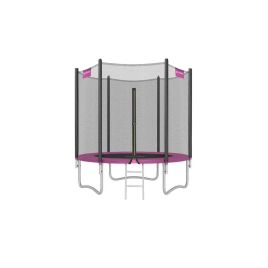 Trampoline with Enclosure Net Pink