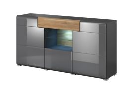 Ohio 26 Sideboard Cabinet - Grey Gloss