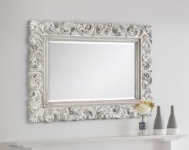 Baroque Distressed Wall Mirror
