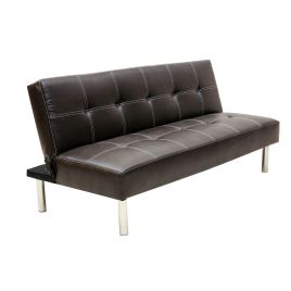 Calloway PVC Sofa Bed - Black