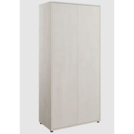 Wardrobe - BARCENA 2 Door Wardrobe Silk Flou 101cm