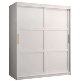 Sliding Wardrobe - CLIFFORD I 2 Door Wardrobe White 150cm