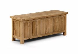 Aspen Pine Storage Bench