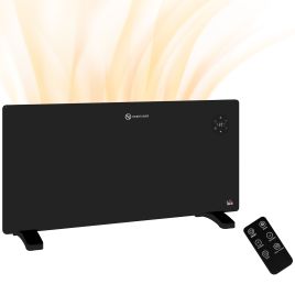 Heater - 2000W Electric Convector Heater Black 86cm
