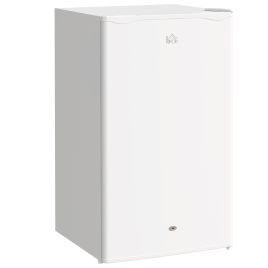 HERON 91L Freestanding Under-Counter Fridge with Lock - White