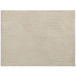 Primoor Cream Polyester Rug - 160cm