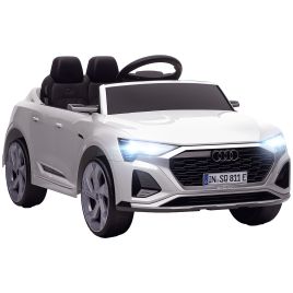 BLOOMLEY Audi Q8 e-tron Sportback 12V Ride-On Car with Remote - White
