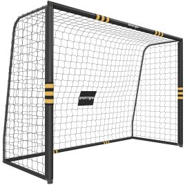APEXPORT 10 x 6.5ft Football Goal with Padded Metal Frame - Yellow