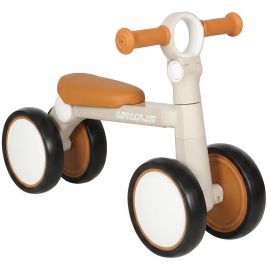 BRIARMOOR Foldable Baby Balance Bike with Adjustable Seat - Cream White