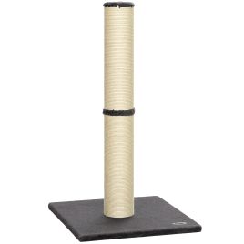 COMETSIDE 80cm Cat Scratching Post with Sisal Rope and Plush Base