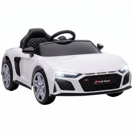 ASPENBRIDGE Audi R8 Spyder 12V Kids Electric Car with Remote - White