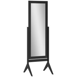 BIRCHMOOR Adjustable Full-Length Dressing Mirror, 148 x 47cm - Black