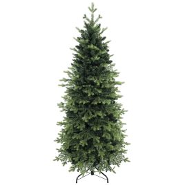 BIRCHBRIDGE 7ft Geneva Fir Artificial Christmas Tree with 2,079 Tips - Green