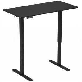 ATLASGATE Height-Adjustable Standing Desk with Memory Control - Black